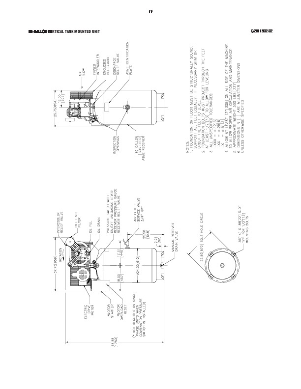 ingersoll rand p250wjd air compressor parts manual